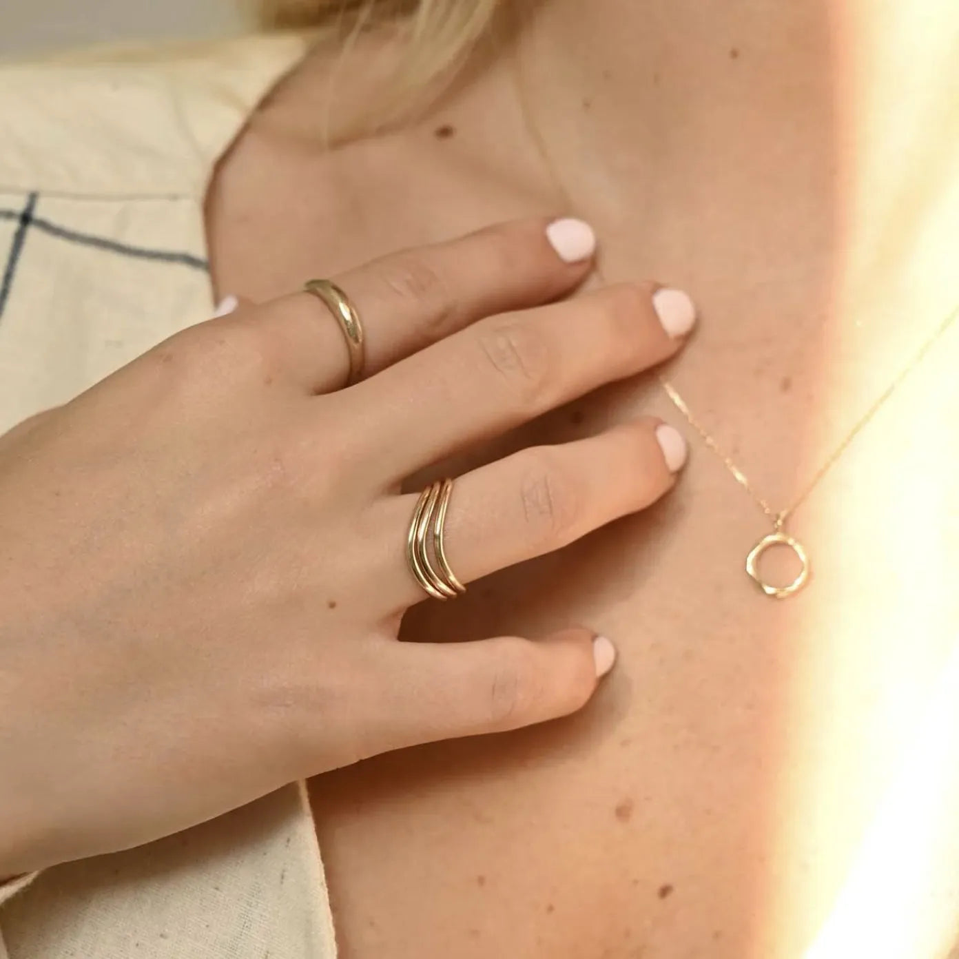 sustainable gold rings