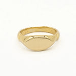 9ct Gold Ancient Signet Pinkie Ring