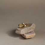 9ct Gold Bloom Organic Circle Ring