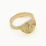 9ct Gold Bloom Swirl Ring