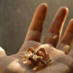 9ct Gold Bloom Wave Ring