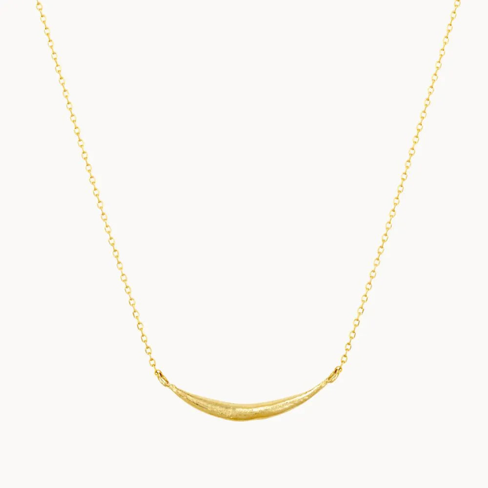 9ct Gold Connected Eclipse Necklace