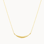 9ct Gold Connected Eclipse Necklace