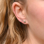 9ct Gold Delicate Mix and Match Earring Set