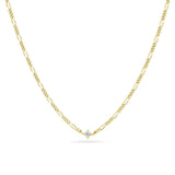 9ct Gold Diamond Chain Necklace