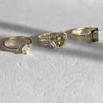 9ct Gold Diamond Cluster Engagement Ring