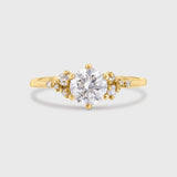 9ct Gold Diamond Cluster Engagement Ring