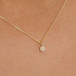 9ct Gold Dot Necklace