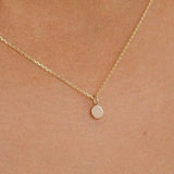 9ct Gold Dot Necklace