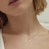 9ct Gold Dot Necklace