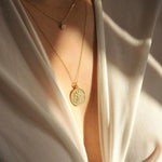 9ct Gold Dot Necklace