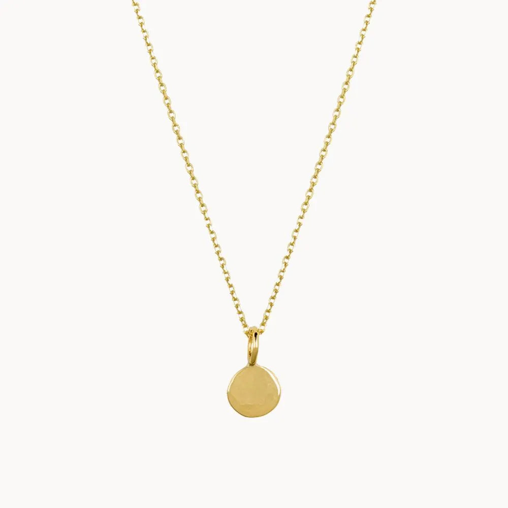 9ct Gold Dot Necklace