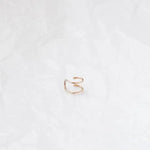 9ct Gold Faux Helix Cuff