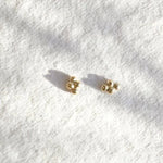 9ct Gold Four Dot Stud Earrings