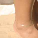 9ct Gold Hayseed Chain Anklet