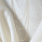 9ct Gold Hayseed Layering Necklace