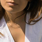 9ct Gold Hayseed Layering Necklace