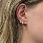 9ct Gold Huggie Hoop Earrings