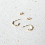 9ct Gold Huggie Hoop Earrings