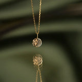 9ct Gold Mini Moonlight Pendant Necklace