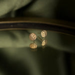 9ct Gold Mini Moonlight Stud Earrings