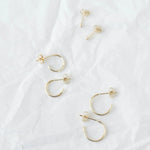 9ct Gold Mix and Match Hoop Set