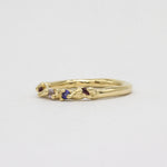 9ct Gold Organic Gemstone Ring