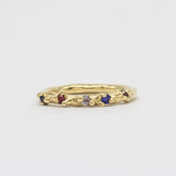 9ct Gold Organic Gemstone Ring