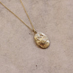 9ct Gold Personalised Cancer Necklace