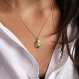 9ct Gold Personalised Capricorn Necklace