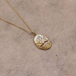 9ct Gold Personalised Capricorn Necklace