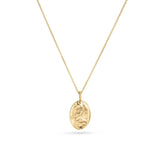 9ct Gold Personalised Capricorn Necklace