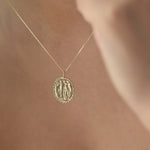 9ct Gold Personalised Eternally Friends Pendant Necklace