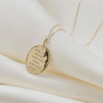 9ct Gold Personalised Eternally Friends Pendant Necklace