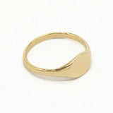 9ct Gold Personalised Initial Signet Ring