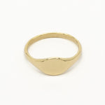 9ct Gold Personalised Initial Signet Ring