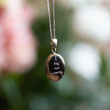 9ct Gold Personalised Oval Locket Necklace