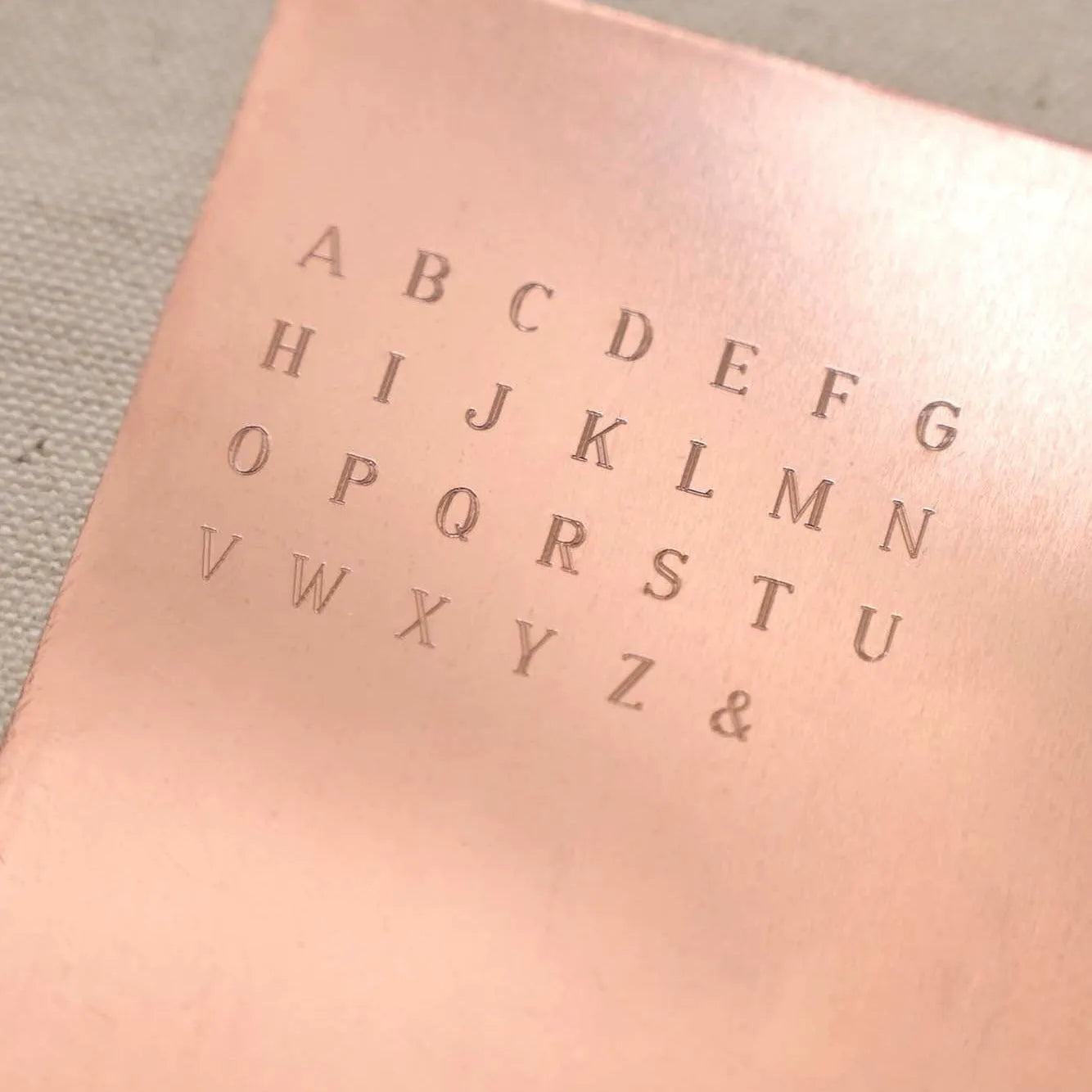 9ct Gold Personalised Rectangle Pendant Necklace