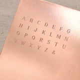 9ct Gold Personalised Rectangle Pendant Necklace