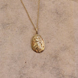 9ct Gold Personalised Virgo Necklace