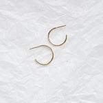 9ct Gold Small Delicate Hoop Earrings