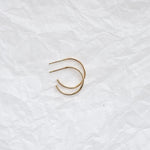 9ct Gold Small Delicate Hoop Earrings