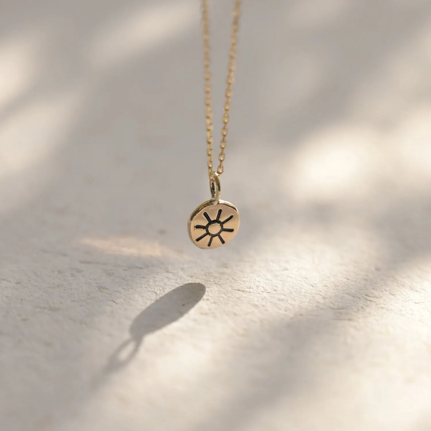 9ct Gold Sunshine Necklace