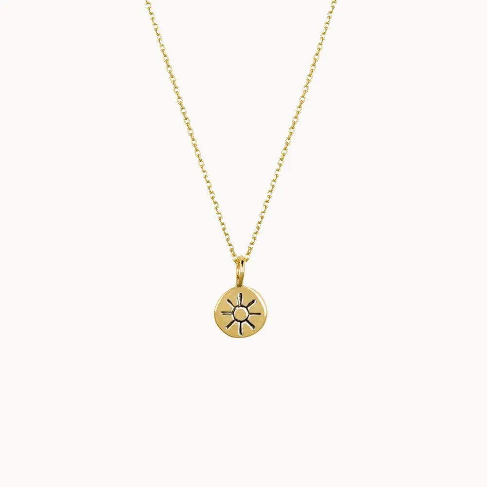 9ct Gold Sunshine Necklace