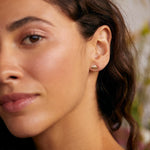 9ct Gold Tiny Cloud Studs