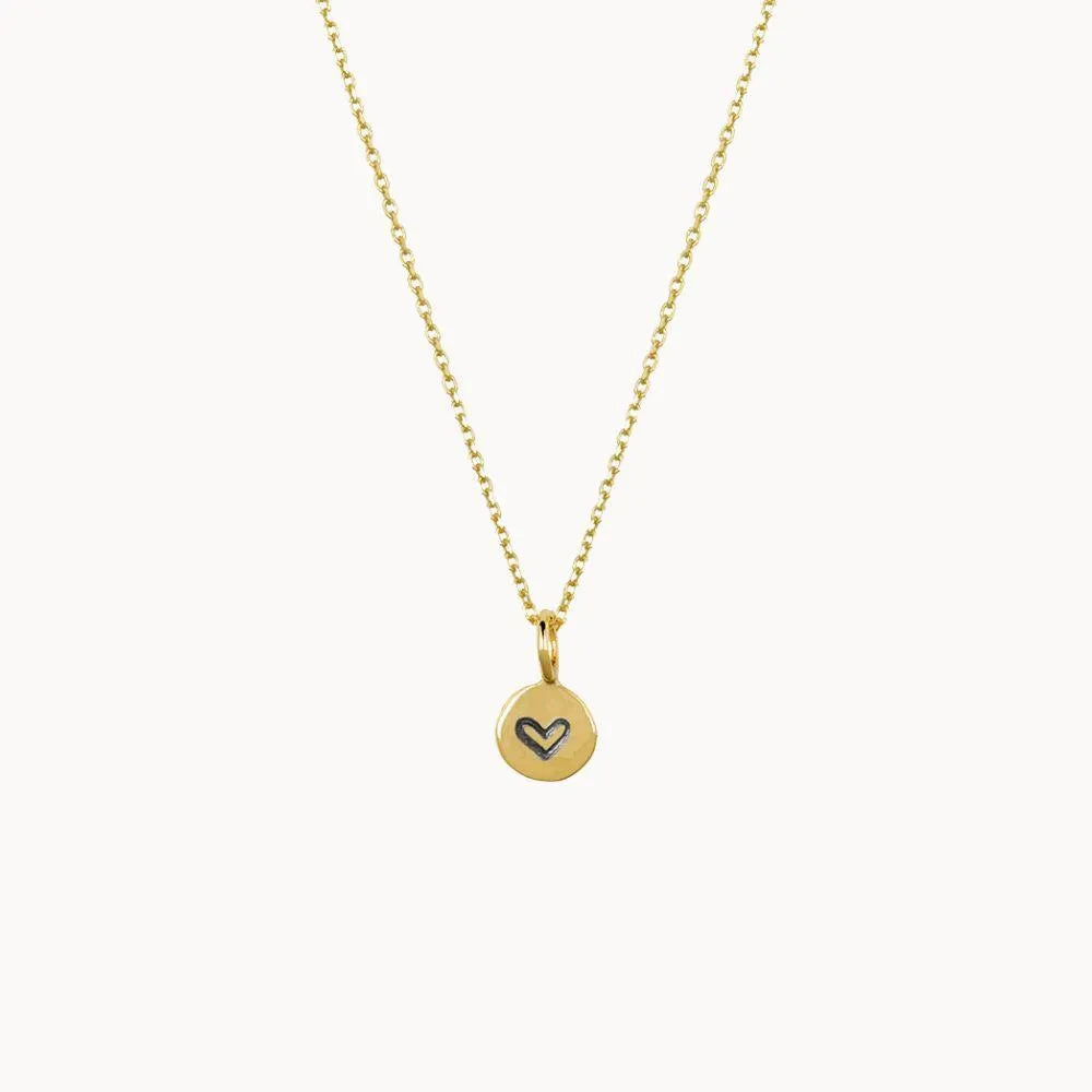 9ct Gold Tiny Heart Necklace