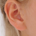 9ct Gold Very Delicate Cartilage Stud