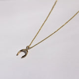 9ct Gold Luck Necklace-Necklaces-Wild Fawn Jewellery
