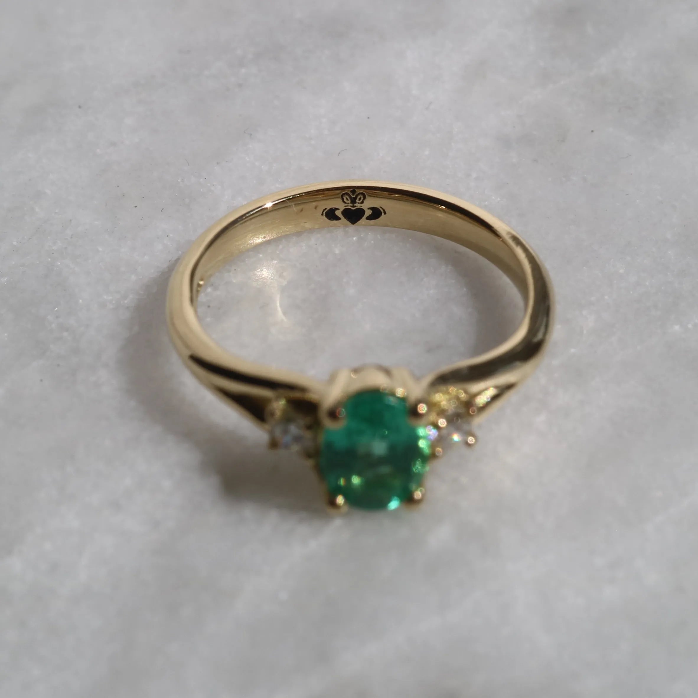 claddagh engagement ring