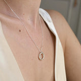 Connected Duo Pendant Necklace